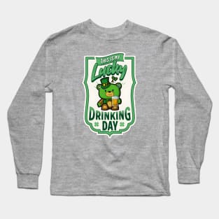 This is my Lucky Drinking Day: Lucky Drinking Shirt St. Patrick’s Day Tee Long Sleeve T-Shirt